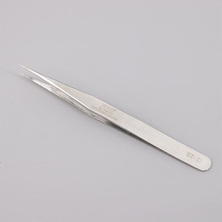 Silver tweezers ST-12