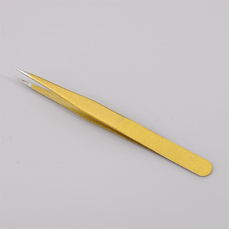 Gold tweezers JS-12