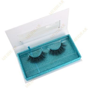 eyelash packaging with mirror