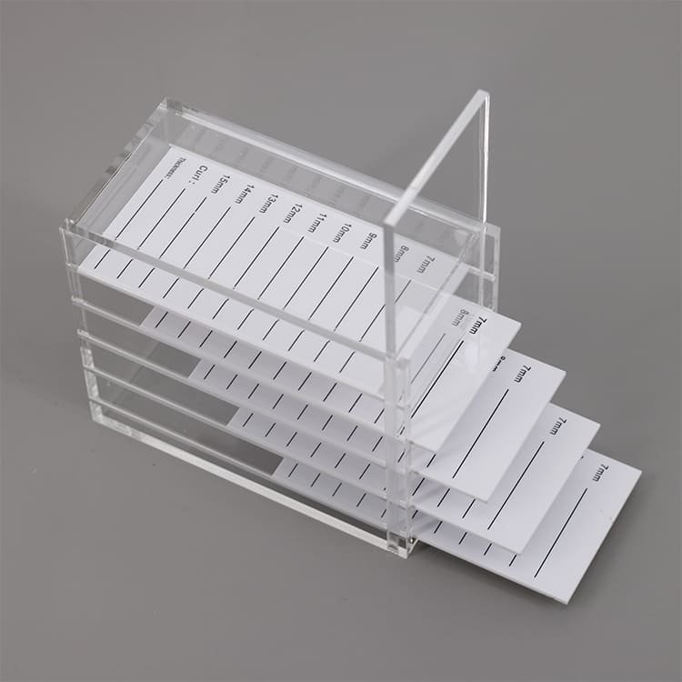 Acrylic 5 Layers Eyelash Storage Box