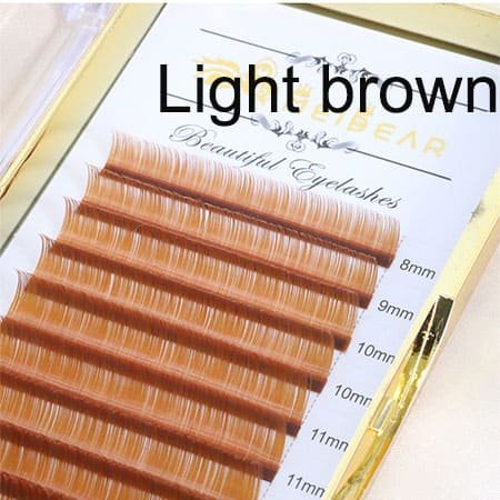 wholesale colored volume eyelash extensions