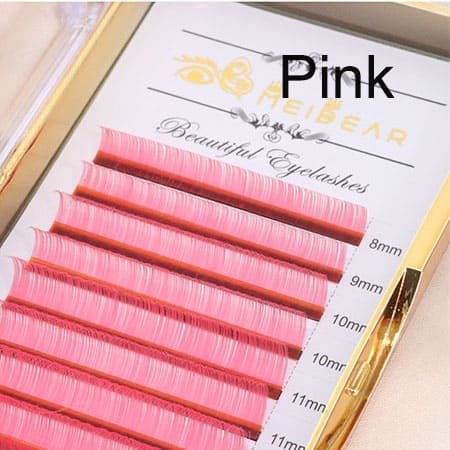 wholesale pink eyelash extensions