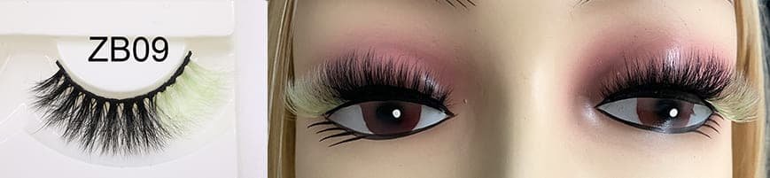 green-lashes