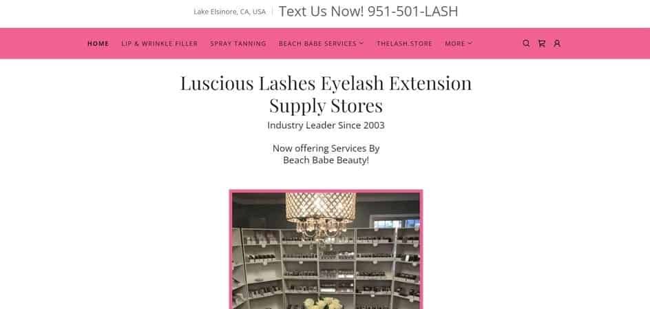 Eyelash Extension Vendor
