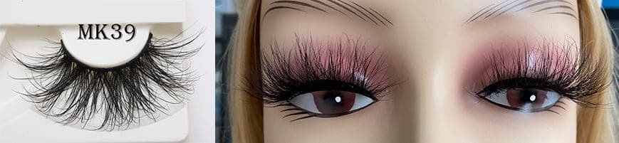 fluffy 25mm mink lashes wholesale