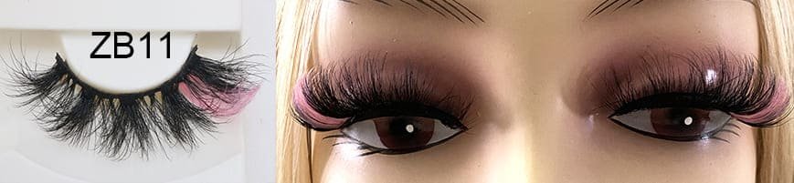 colored lashes