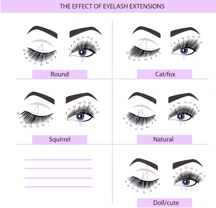 hybrid lash extensions suppliers